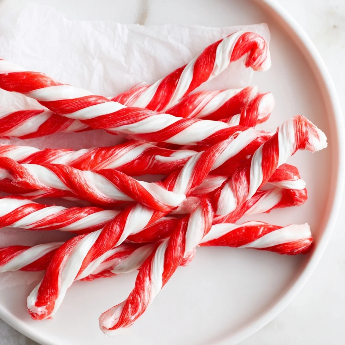 Here are the 3 ALT texts for the Peppermint Sticks recipe: