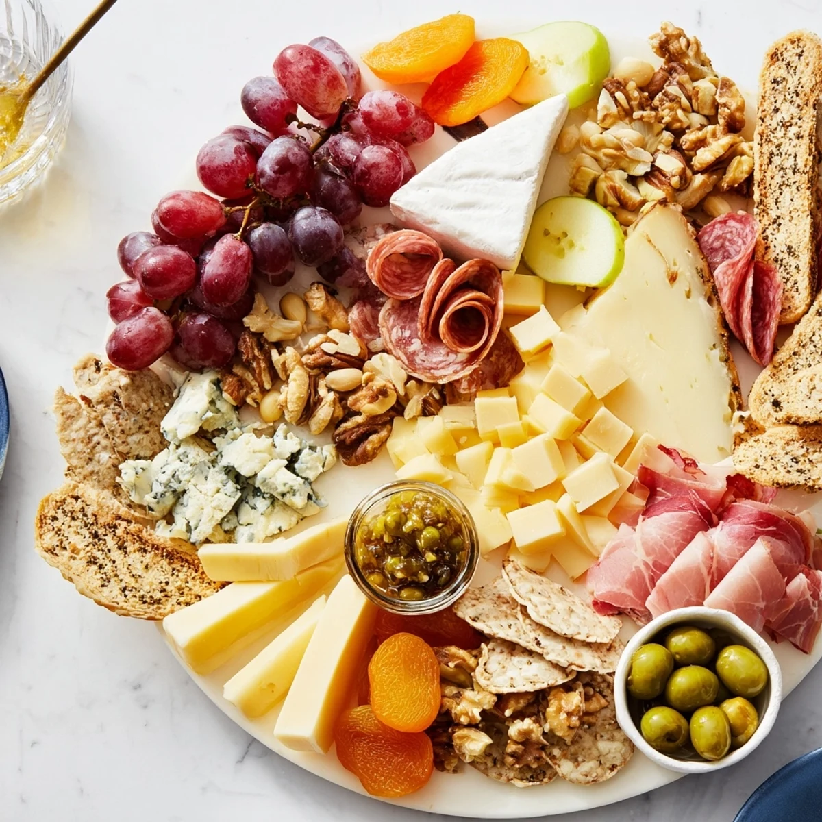 Herzhaftes Käse Brett