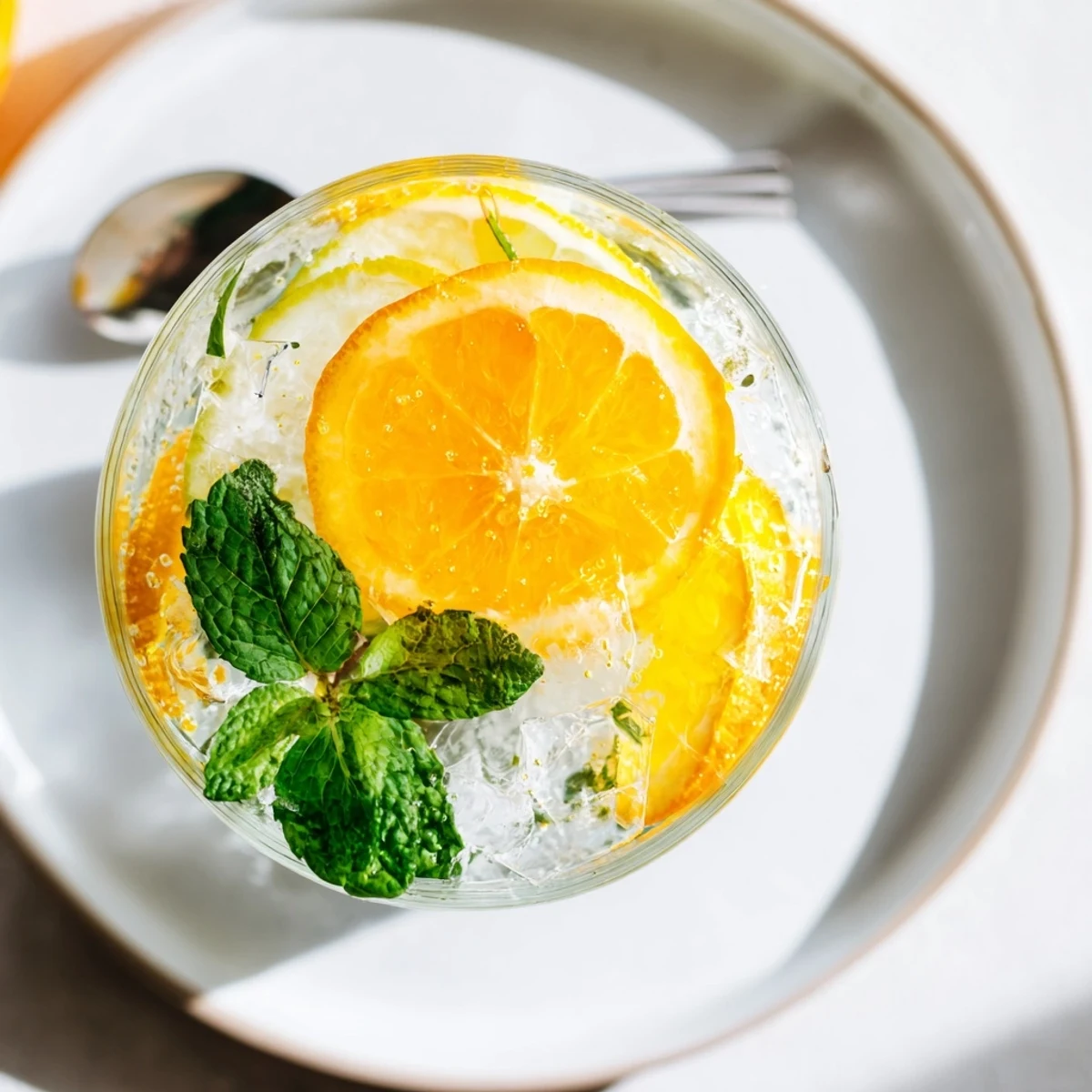 Mocktail Spiced Citrus Drink