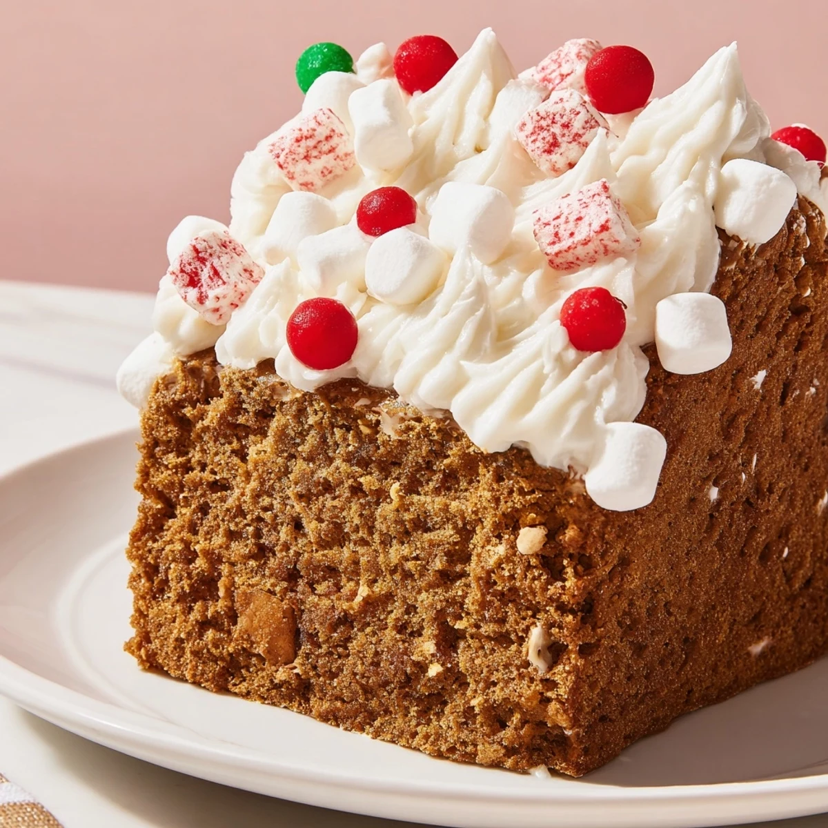 Freshly baked gingerbread kit with detailed house pieces ready for frosting and decorating.