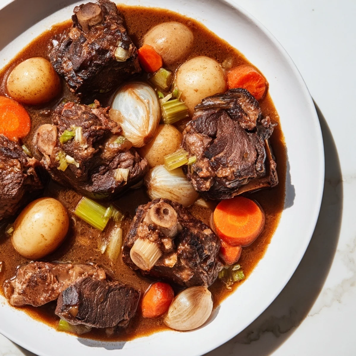 Bone-In Rindereintopf herzhaft