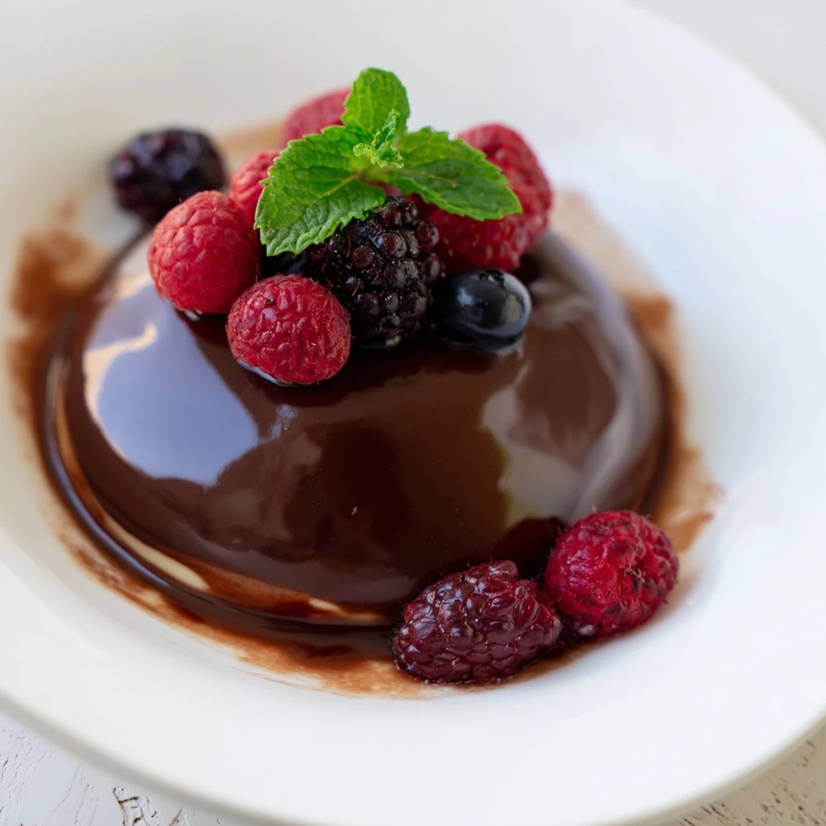 Vanilla-infused, creamy Delight, a smooth dessert, perfect for an after-dinner treat.