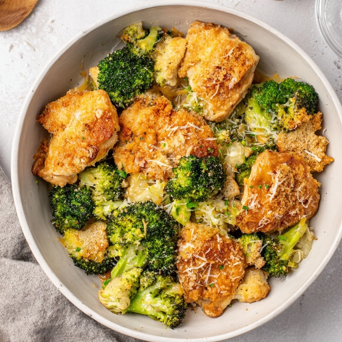 Goldener Gemüse Auflauf