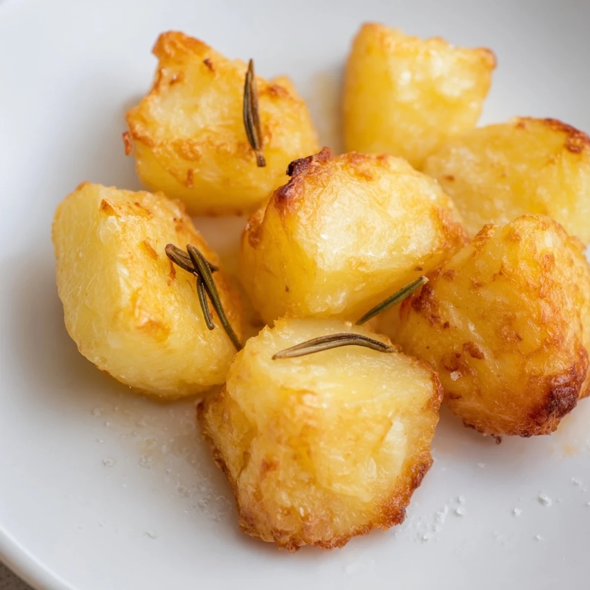 Knusprige goldene Bratkartoffeln