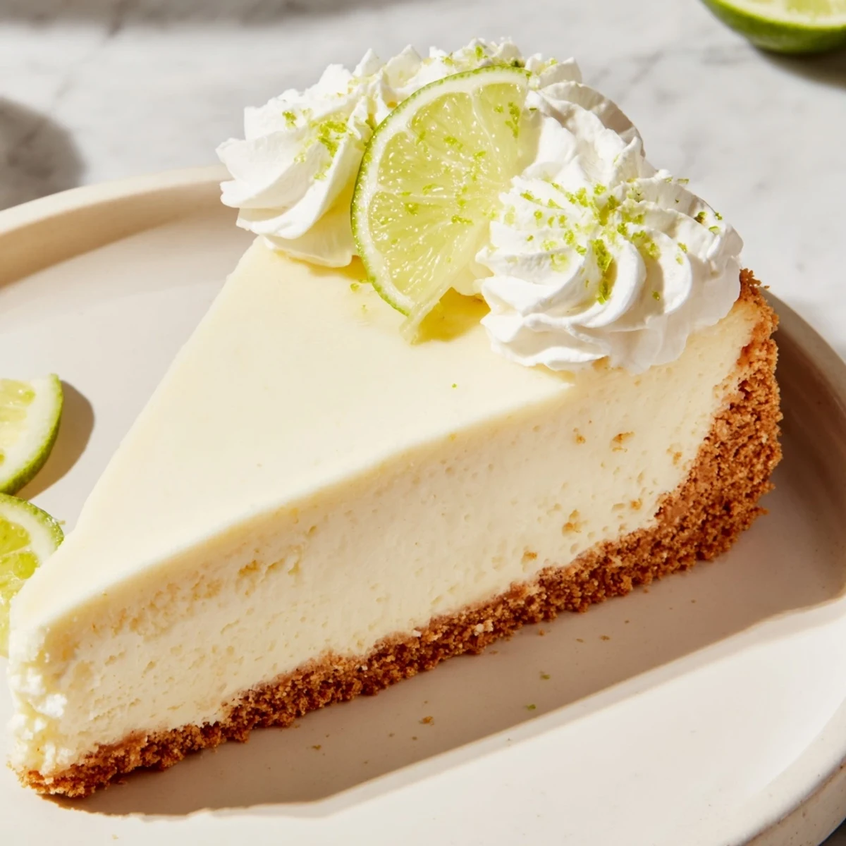 Zesty Lime Cheesecake