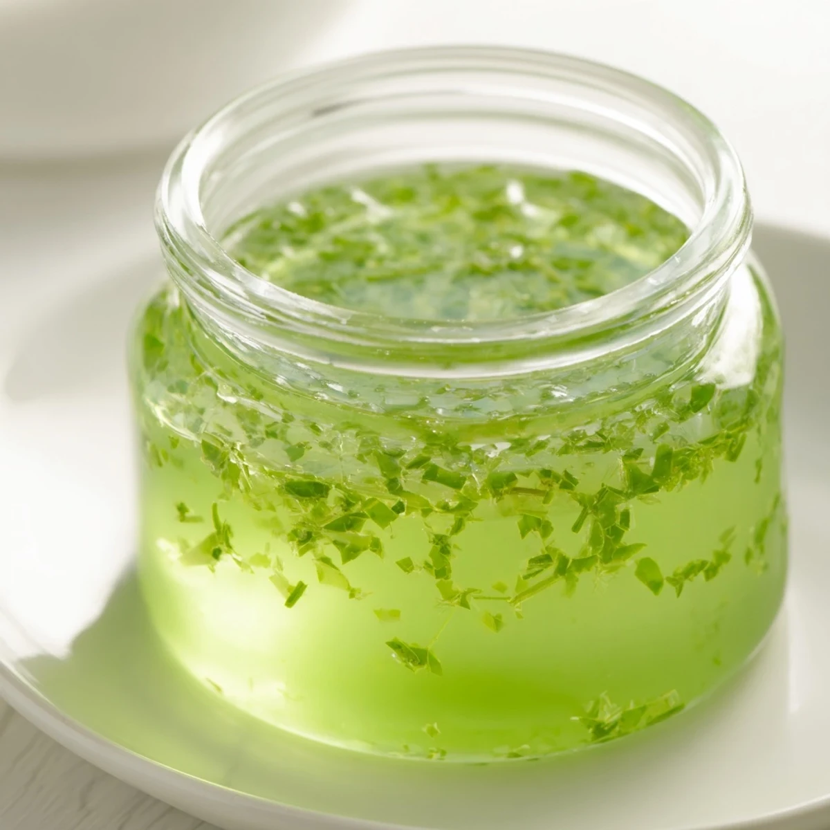 Frischer Pfefferminz Sirup intensiv