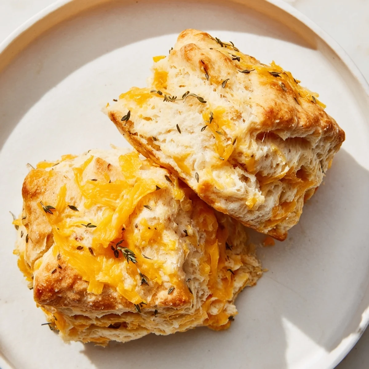 Fluffy, homemade savory biscuits, perfect for sharing, and full of cheddar cheese.