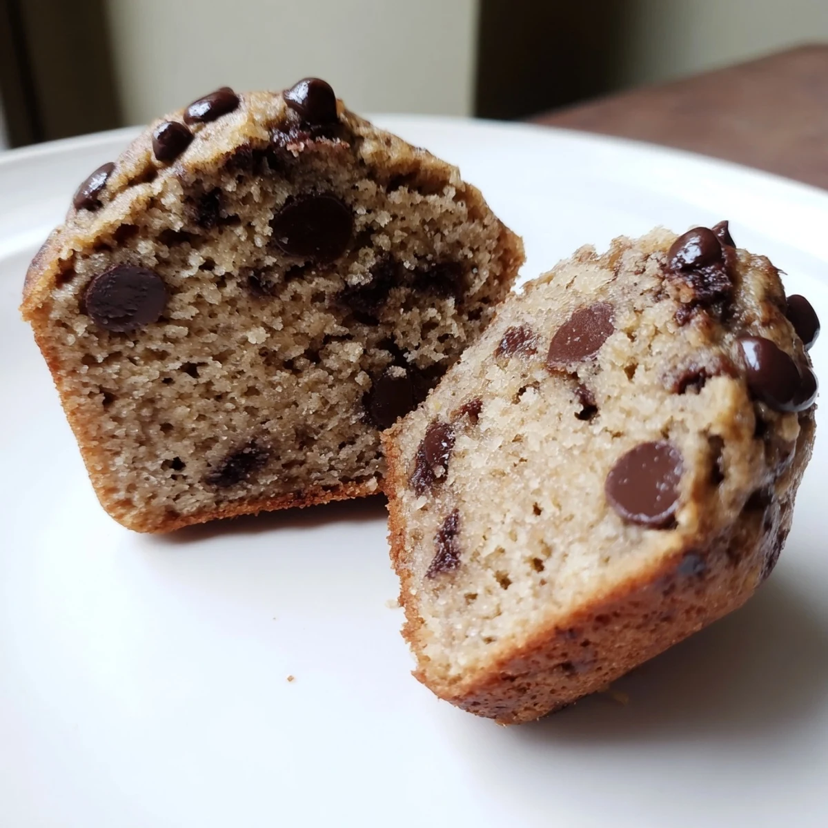 Feuchte Schoko-Chip Muffins