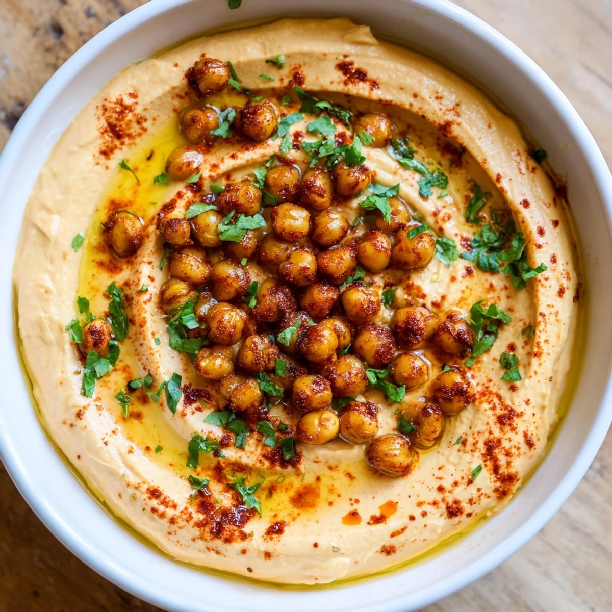 Geroestete Paprika cremig