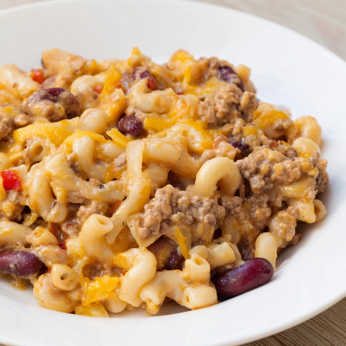 Truthahn Chili Mac Cheese