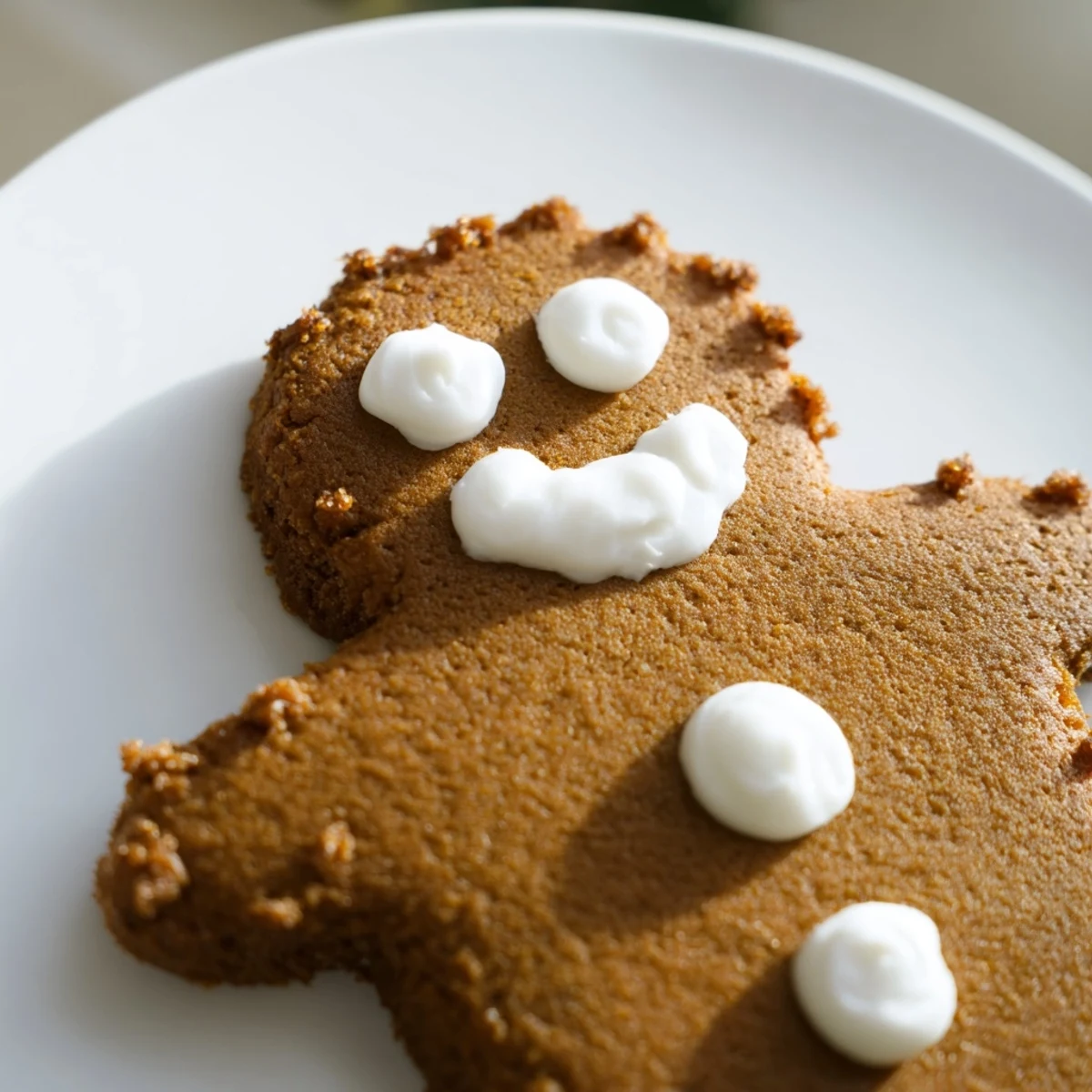 Frisch gebackene Gingerbread Men Biscuits mit knusprigen Rändern und weichem Innerem.