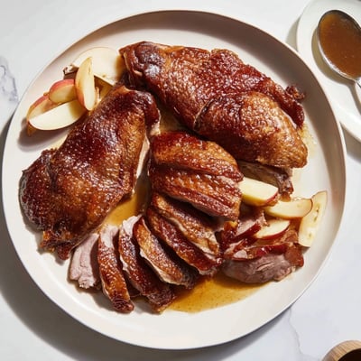 Gänsebraten mit knackiger Haut