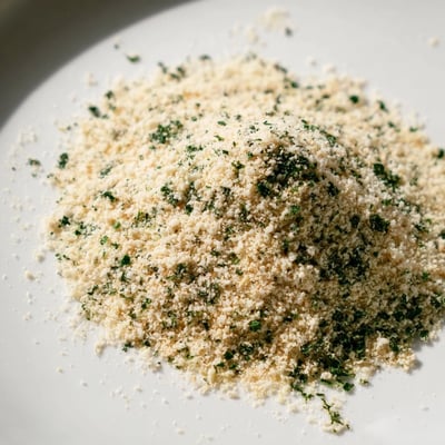 Ein Hauch Garlic Salt Seasoning auf knusprigem Ofengemüse für US-Haushalte.